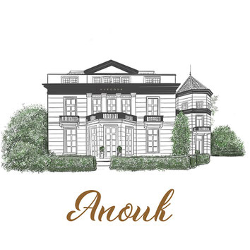 illustratie gebouw hotel avegoor ede 