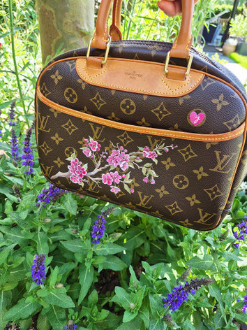 beschilderde vakantie souvenir louis vuitton tas