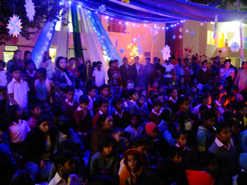 Christmas function at school