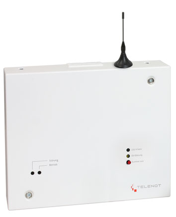 Telenot comxline 1516(GSM) im Gehäuse mit Netzteil presented by SafeTech