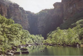 Kakadu-National-Park-Waterfall-Australia-Ubirr