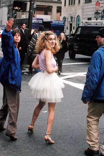 Outfit aus dem Opener von Sex and the City