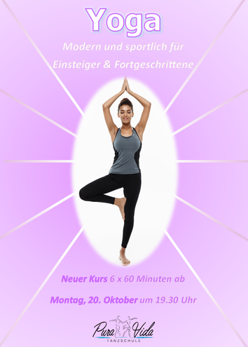 Yoga-Kurs startet am 20. Oktober