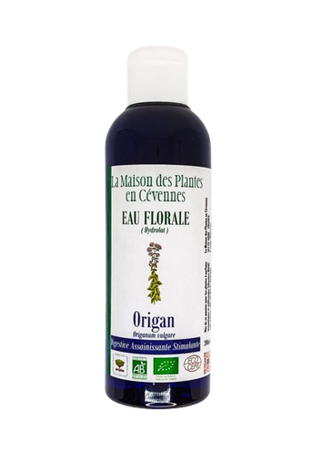 Origan bio - Hydrolat d'Origan - La Maison des Plantes en Cévennes - Produits issus de l'agriculture biologique - Eau florale origan  - plantes à parfum, aromatiques et médicinales