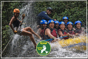 Combination deal:  Rafting tour and Canyoneering