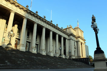 Melbourne Parliament House, Victoria, Melbourne, Australien
