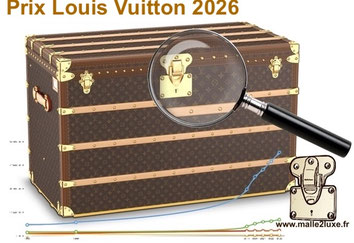 Prix malle neuve Louis Vuitton 