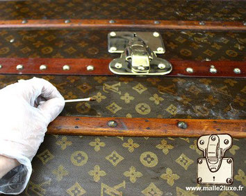 luxury corner trunk workshop restoration malle2luxe Paris the world reference