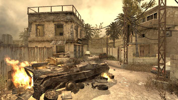 Also a classic and awesome map: Backlot from CoD4. Unbelievable, how much Lan-Party memories this one image brings up.