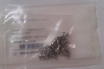 Agilent Technologies 1/16in Fittings and Ferrules,10/Pk Part No: 5062-2418
