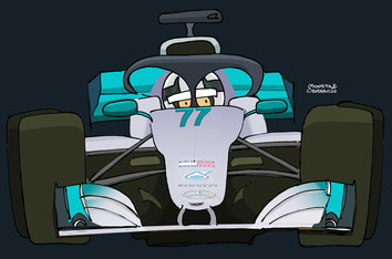 Valtteri Bottas by Muneta & Cerracín