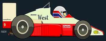 Martin John Brundle by Muneta & Cerracín