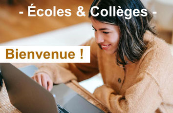 accueil site écoles et collèges - bienvenue