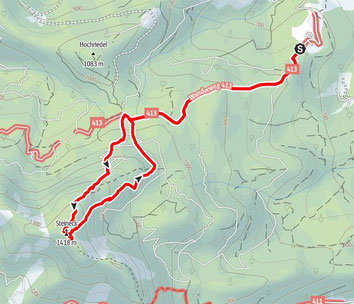 Steineck, Jägersteig, Almtal, Scharnstein, St. Konrad, Salzkammergut, Wandern, Oberösterreich