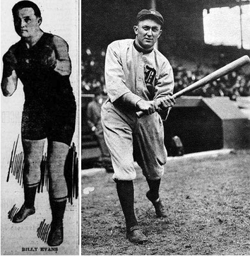 Billy Evans e Ty Cobb