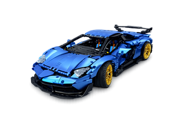 Klemmbausteine-Set inspiriert durch Lamborghini Aventador SVJ 63 im Maßstab 1:8 MOC 10520