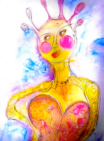 Drawing by Shelley Klammer