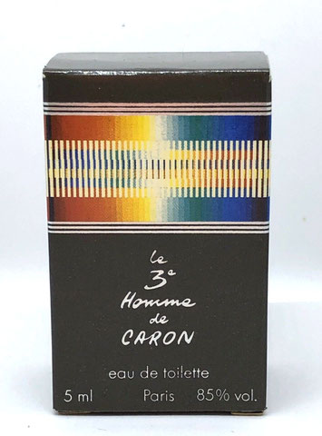 LE 3e HOMME DE CARON - BOÎTE POUR L'EAU DE TOILETTE 5 ML