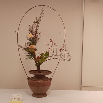 華展出展時のお花