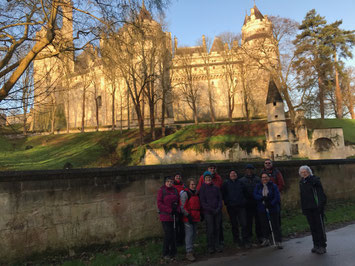 Rando santé 1 février 2023 à Pierrefonds (photo Marie-France)