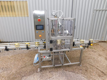 Sertisseuse sur châssis inox permettant des productions continues - SCIM