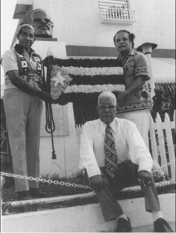 Davilita, Pedro Flores y Daniel Santos, en homenaje a Pedro Albizu.