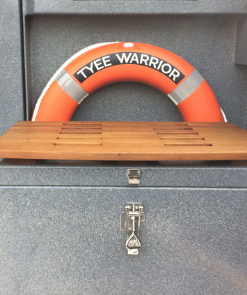 Warrior Fishing Charters, Tyee Warrior, Life Ring