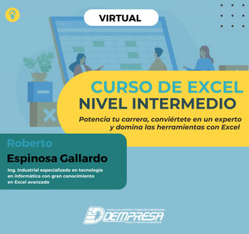 Curso de Excel Nivel Intermedio