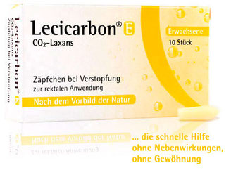 Link Lecicarbon® Zäpfchen bei Verstopfung, 10 St.