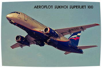 aeroflot sukhoi superjet 100
