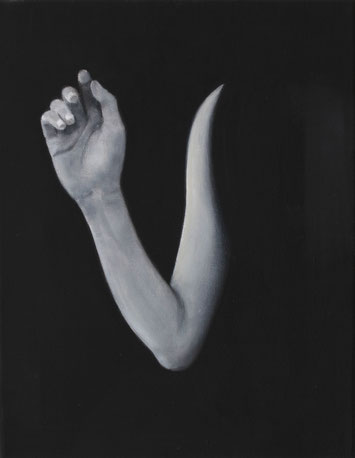 hand 45x35cm 2012 oil on canvas