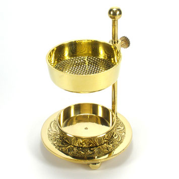 Verstellbares Räucherstövchen um heimische Pflanzen & Kräuter zu verräuchern.