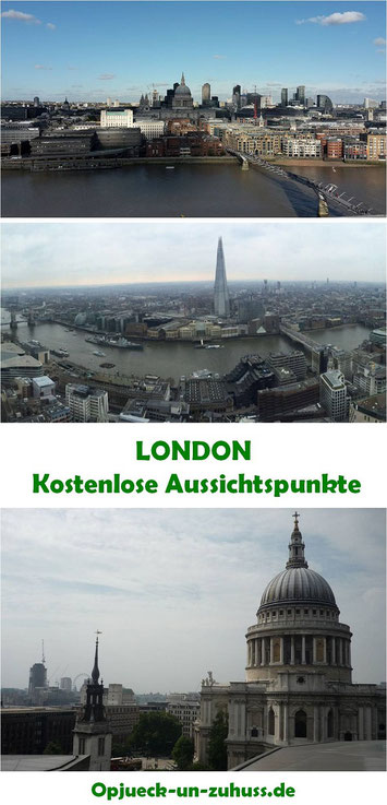 Kostenlose Aussichtspunkte London