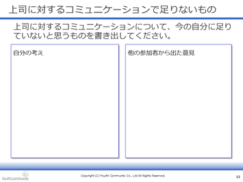 上司に対するコミュニケーションで足りないもの