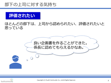 部下の上司に対する気持ち 