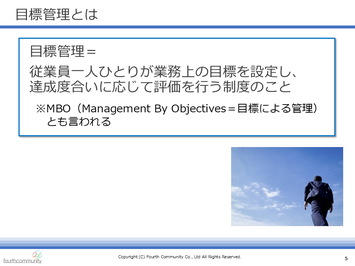 目標管理の重要性