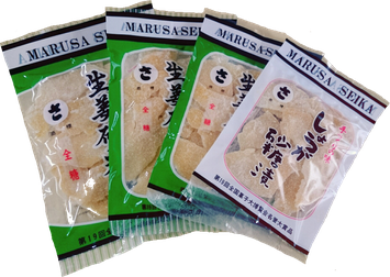 生姜糖パッケージの写真