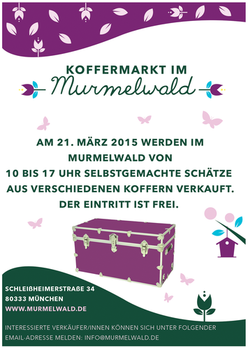 Glücksmeise im Murmelwald am 21.3.2015 von 10 bis 17 Uhr