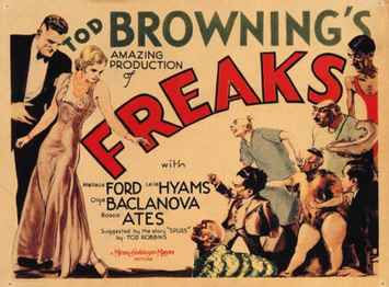 Figure 3. Affiche du film Freaks, la monstrueuse parade, 1932