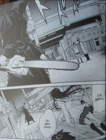 © Tatsuhiko Takimoto, Negative Happy Chainsaw Edge, Tokyopop 2011