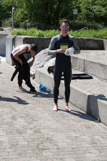 Dominik Sowieja Neoprenanzug Triathlon Rheinfelden