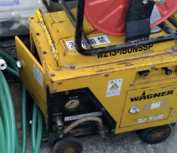 WAGNERの高圧洗浄機