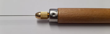 Stecksystem der Energierute mit vergoldetem 2mm Stecker im Griff