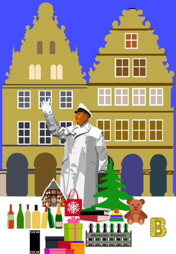 Karl-Heinz ,Bubi' Gieseler - Grafik: Wilfried ,Schrolli' Schroeder