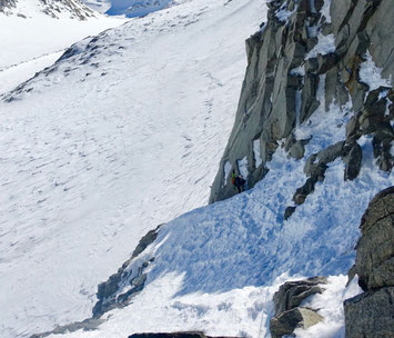 Skitour, Schweiz, Tiefenstock, Tiefensattel, Klettersteig, Galenstock, Chli Bielenhorn, Furka, Realp, Albert-Heim-Hütte, Hotel Tiefenbach, Tagestour, Tagesskitour, Tiefenstock an einem Tag, Gotthard, Andermatt