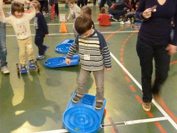 les stabilos et le pédalgo
