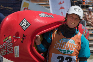 Überglücklich nach dem Finale der Damen: Anne Hübner - zweiter Platz bei der Europameisterschaft! Foto: Birgit Stiebing