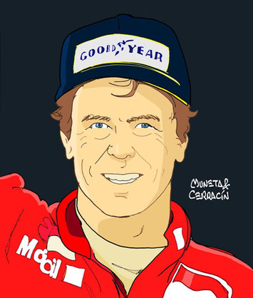 Rick Mears by Muneta & Cerracín