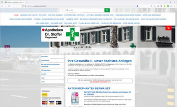 Apotheke Dr. Stoffel Online-Shop, Rapperswil