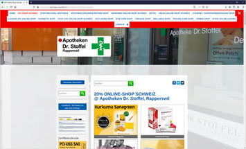 Apotheke Dr. Stoffel Online-Shop, Rapperswil